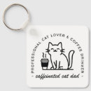 Suche nach kaffeeliebhaber schlüsselanhänger Katze