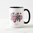 Recherche de xoxo tasses Typographie