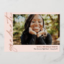 Recherche de blush graduation invitations Rose pâle