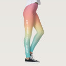 Recherche de pastel ombre leggings Arc en ciel