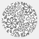 Recherche de cercles abstraits autocollants Pour elle