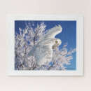 Recherche de oiseau de neige puzzles Animaux