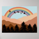 Suche nach abstrakter baum poster Regenbogen