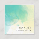 Recherche de mariage jaune cartes visite Aquarelle