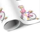 Suche nach rosa fahrrad geschenkpapier Niedlich