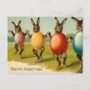 Suche nach vintager osterhase postkarten Eier