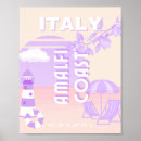 Recherche de côte italienne posters Amalfi