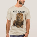 Recherche de tête lion vêtements Chemise de lion