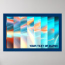 Suche nach roter sonnenuntergang poster Blau