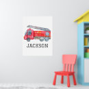 Recherche de moteur posters Camion à incendie