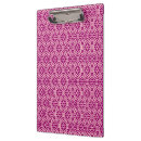 Recherche de motif graphique porte blocs Rose