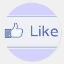 Recherche de twitter autocollants Facebook