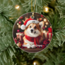 Recherche de corgi décorations de noël Mignon