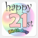 Recherche de 21 ans autocollants Fête