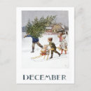 Recherche de noël suédois cartes postales Vintage