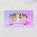 Recherche de petsitter cartes visite Chiens