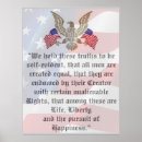 Suche nach unabhängigkeitserklärung poster Amerikanische flagge