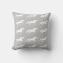 Recherche de cheval gris coussins Animal