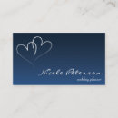 Recherche de fiancaille cartes visite Monogramme