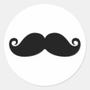 Recherche de moustache noire autocollants Rétro