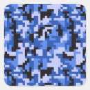Recherche de camo bleu autocollants Armée