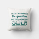 Recherche de balle golf coussins Drôle