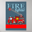Recherche de camions pompiers posters Pour enfants