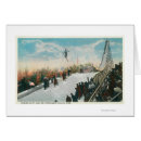 Recherche de ski cartoon cartes postales Skieur