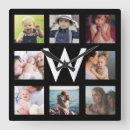 Suche nach photo wanduhren Family photo collage