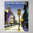 Recherche de compagnie aérienne posters San francisco