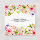 Recherche de jolies fleurs cartes visite Pour elle