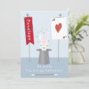 Recherche de baguette magique vœux cartes Lapin