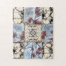 Recherche de peinture botanique puzzles Moderne