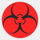 Recherche de risque autocollants Noir