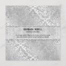 Recherche de motif vintage de damassé invitations Couple