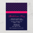 Suche nach polka dot bridal shower einladungen Modern
