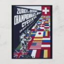 Recherche de suisse drapeau cartes postales Vintage