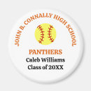 Recherche de softball magnets Athlète
