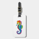 Recherche de hippocampe bagages étiquettes Mer