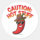 Recherche de chili pepper autocollants Chaud