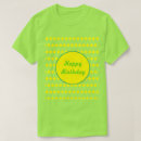 Recherche de neon green tshirts Anniversaire