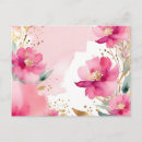 Recherche de tendresse cartes postales Aquarelle