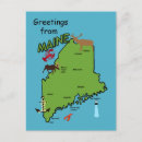 Recherche de salutations maine cartes postales Voyage