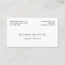 Recherche de usage cartes visite Simple