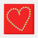 Recherche de forme de coeur magnets Motif