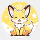 Suche nach kawaii fuchs aufkleber Glücklich