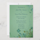 Recherche de vert mer invitations Romantique