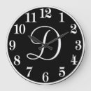 Suche nach monogramm wanduhren Weiß