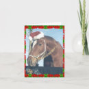 Recherche de cheval noël cartes Équin