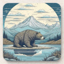 Recherche de ours dessous de verres Vintage
